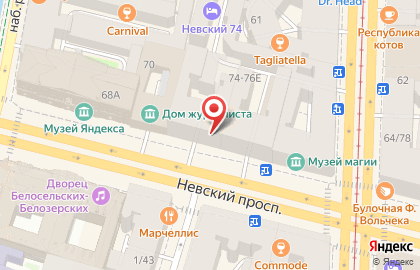 Фирменный магазин Аленка в Санкт-Петербурге на карте