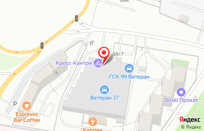 Кросс-Кантри на карте