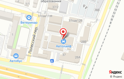 Торговый комплекс АвтоЛайф на Московском проспекте на карте