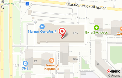 Челябинский филиал Банкомат, СМП Банк в Курчатовском районе на карте