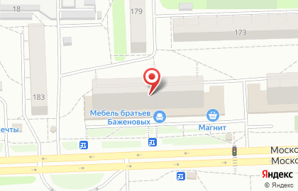 Белый Сервис на Московской улице на карте