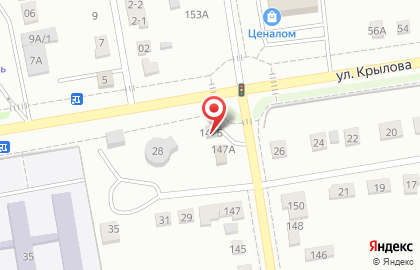 Шиномонтажная мастерская на улице Тараса Шевченко на карте