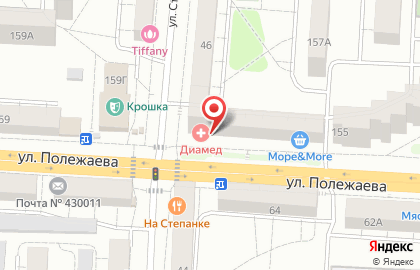 Банкомат Россельхозбанк на улице Полежаева, 157 на карте