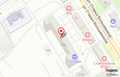 Детский центр Детский монтессори-центр Пчелка на улице Старых Большевиков на карте