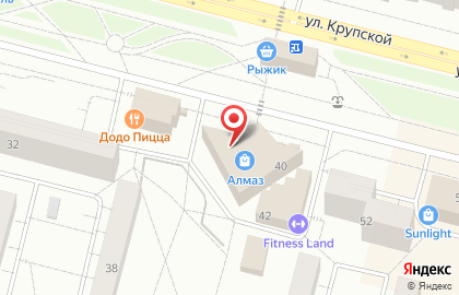 Магазин разливных напитков Ретро в Центральном районе на карте
