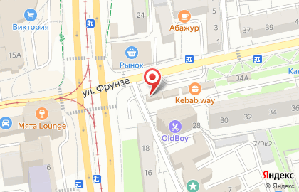 Кафе быстрого питания King Burger в Ленинградском районе на карте