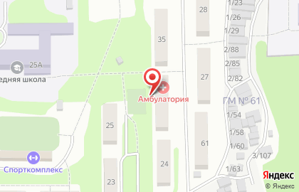 Врачебная амбулатория, пос. Селекция на карте
