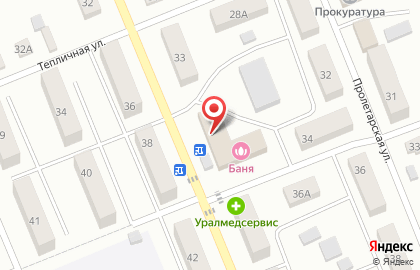 Магазин продовольственных товаров Элис на карте