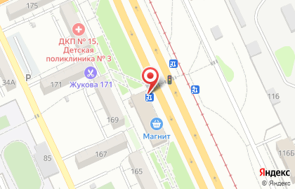 Магазин хозяйственных товаров в Дзержинском районе на карте