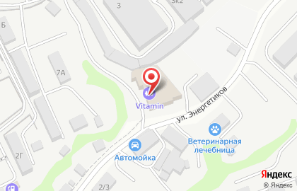 Магазин сувениров АКМ-Сувениры на улице Энергетиков на карте