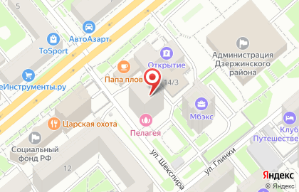 Компания Таможенно-логистический оператор на проспекте Дзержинского на карте