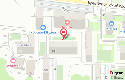 Лучик света на Краснопольском проспекте на карте