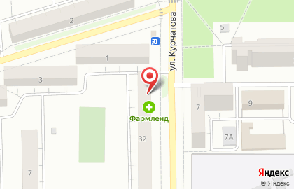 Аптека Фармленд в Уфе на карте