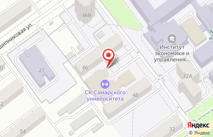 Школа танцев Танцевальная студия Грация в Октябрьском районе на карте