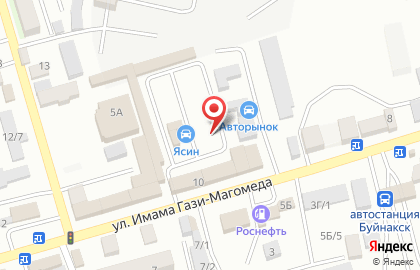 Автомагазин в Махачкале на карте