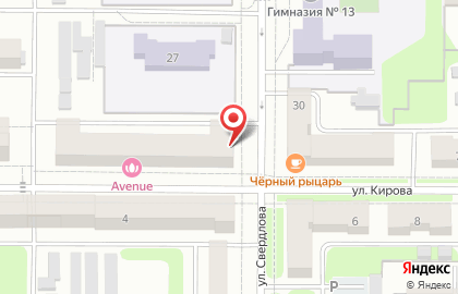 Массажный салон в Туле на карте