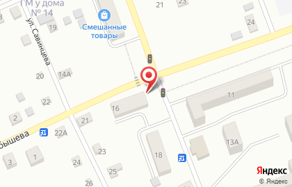 Продовольственный магазин Диана на Коммунистической улице на карте