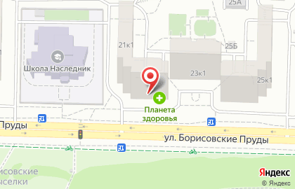 Стоматология Аванстом на улице Борисовские Пруды на карте