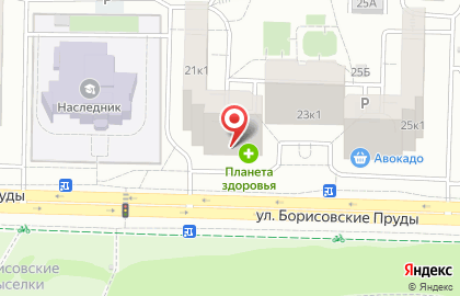 Салон красоты Beauty rooms на улице Борисовские Пруды на карте