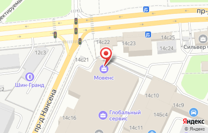 Компания Лидершов в проезде Серебрякова на карте