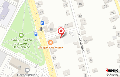Мастерская шиномонтажа, ИП Дупин В.Н. на карте