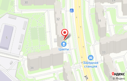 Магазин фруктов и овощей в Москве на карте