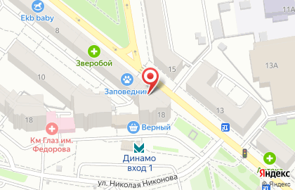 Рекламное агентство Антиква на улице Николая Никонова на карте