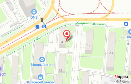 Торговая компания Цельсий в Индустриальном районе на карте