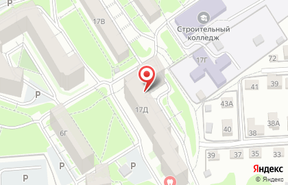 Смоленский центр раннего развития Умка в Смоленске на карте