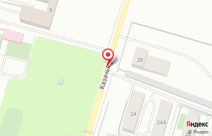 Ант на Казачьей улице на карте