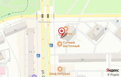 Супермаркет Ярмарка на бульваре Космонавтов в Салавате на карте