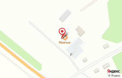 Кафе Маячок в Рязани на карте