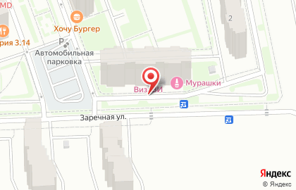 Медицинская лаборатория Ситилаб на Заречной улице на карте