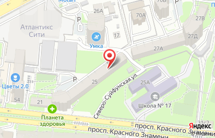 Авторизированный центр технического обслуживания Орион на проспекте Красного Знамени на карте