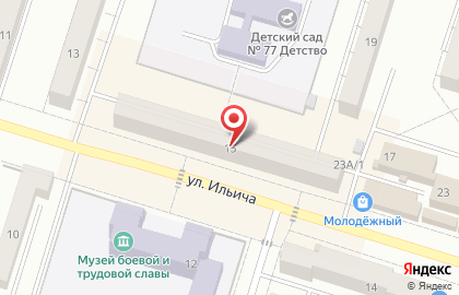Продуктовый магазин в Екатеринбурге на карте