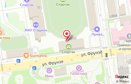 Спектр плюс на улице Фрунзе на карте