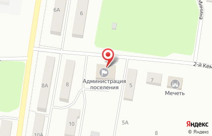 Федерация борьбы самбо и дзюдо городского округа Сызрань в ​Кемеровском переулке на карте