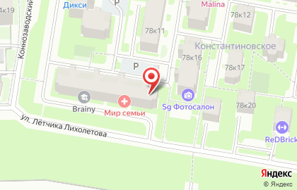 Ателье по пошиву и ремонту одежды в Санкт-Петербурге на карте