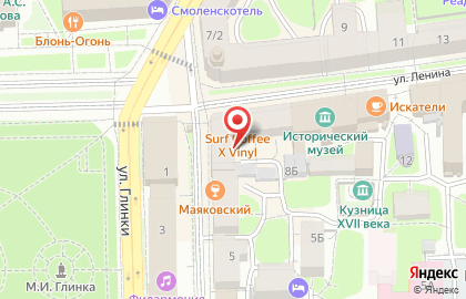 milaVitsa на улице Ленина на карте