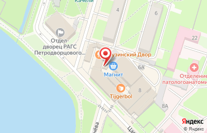 Молочная лавка Молочная лавка в Петродворцовом районе на карте