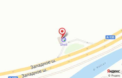 АЗС Shell в Ростове-на-Дону на карте