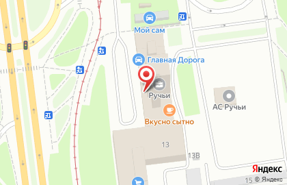 Торговая компания Виста в Калининском районе на карте
