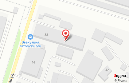 Магазин автозапчастей на улице Челябинская на карте