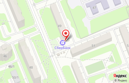 Банкомат СберБанк на Рабочей улице в Домодедово на карте