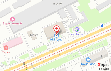 Магазин техники М.Видео в Кировском районе на карте
