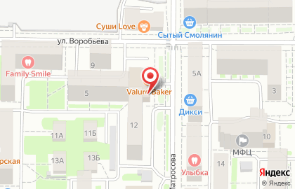 Компания Автоматизация на улице Матросова на карте