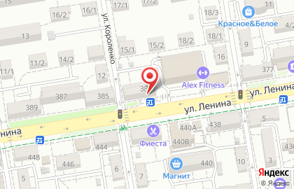Магазин мясной продукции Индейка на улице Ленина на карте