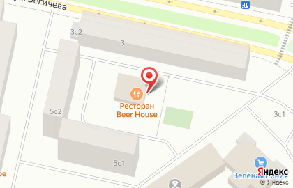 Ресторан Beer House в Центральном районе на карте