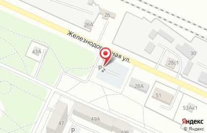 Автостоянка в Тольятти на карте