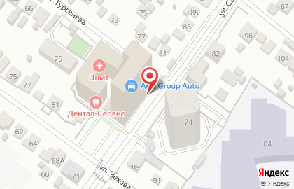Пункт выдачи заказов Boxberry на улице Сакко и Ванцетти на карте